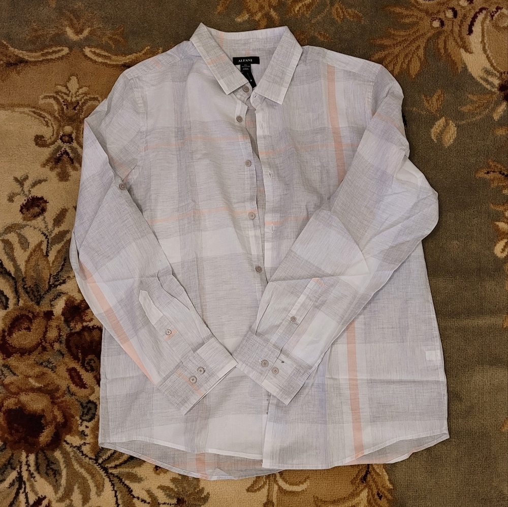 Alfani Button Down Shirt